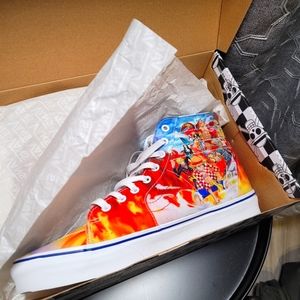 VANS X ONE PIECE MANGA SK8-HI / PUNK HAZARD MULTI size 10.5